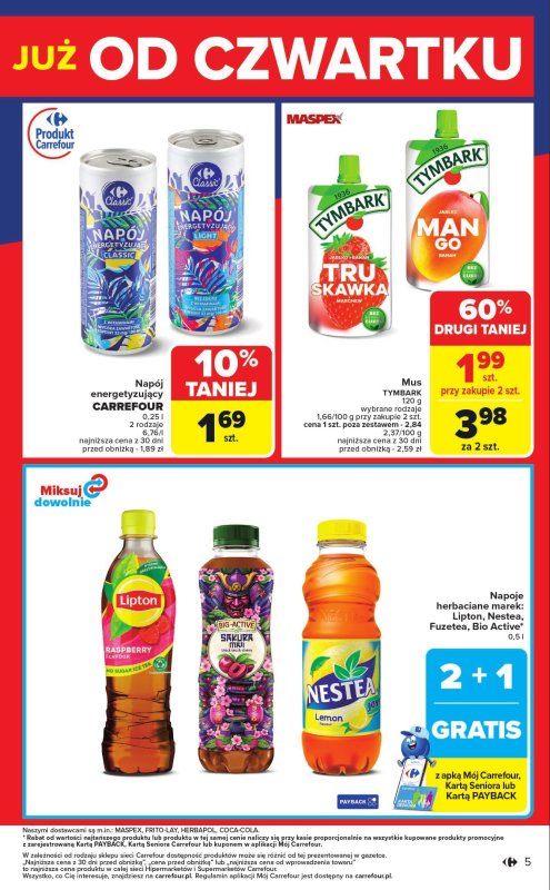Carrefour Market - gazetka promocyjna Gazetka Weekend promek już od czwartku od czwartku 03.07 do soboty 05.07 - strona 5