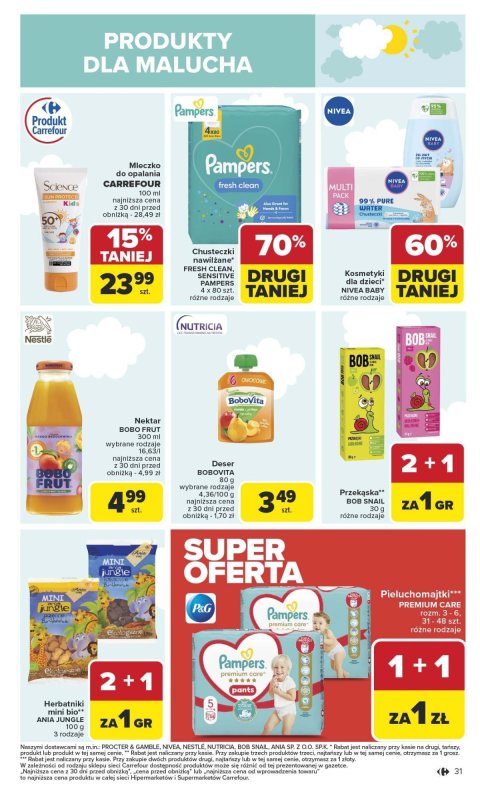 Carrefour Market - gazetka promocyjna Gazetka Carrefour Market od poniedziałku od poniedziałku 07.07 do soboty 12.07 - strona 33