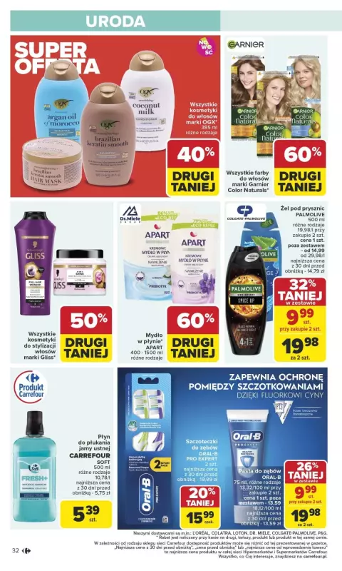 Carrefour Market - gazetka promocyjna Gazetka Carrefour Market od poniedziałku od poniedziałku 07.07 do soboty 12.07 - strona 34