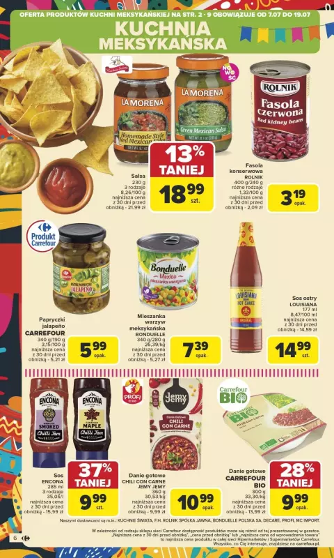 Carrefour Market - gazetka promocyjna Gazetka Carrefour Market od poniedziałku od poniedziałku 07.07 do soboty 12.07 - strona 8