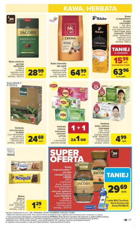 Carrefour Market - gazetka promocyjna Gazetka Carrefour Market od poniedziałku od poniedziałku 07.07 do soboty 12.07 - strona 29