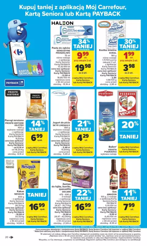 Carrefour Market - gazetka promocyjna Gazetka Carrefour Market od poniedziałku od poniedziałku 07.07 do soboty 12.07 - strona 22