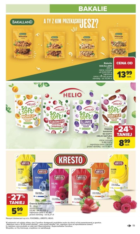 Carrefour Market - gazetka promocyjna Gazetka Carrefour Market od poniedziałku od poniedziałku 07.07 do soboty 12.07 - strona 21