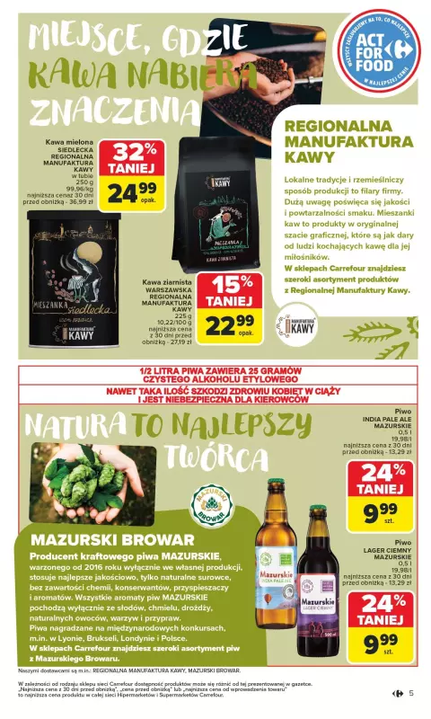 Carrefour Market - gazetka promocyjna Gazetka Kupujemy lokalnie od poniedziałku 07.07 do soboty 19.07 - strona 5