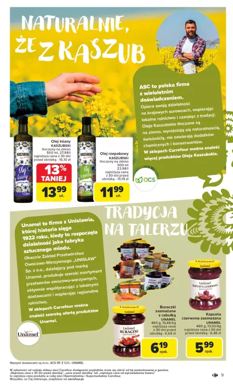 Carrefour Market - gazetka promocyjna Gazetka Kupujemy lokalnie  do soboty 19.07 - strona 9