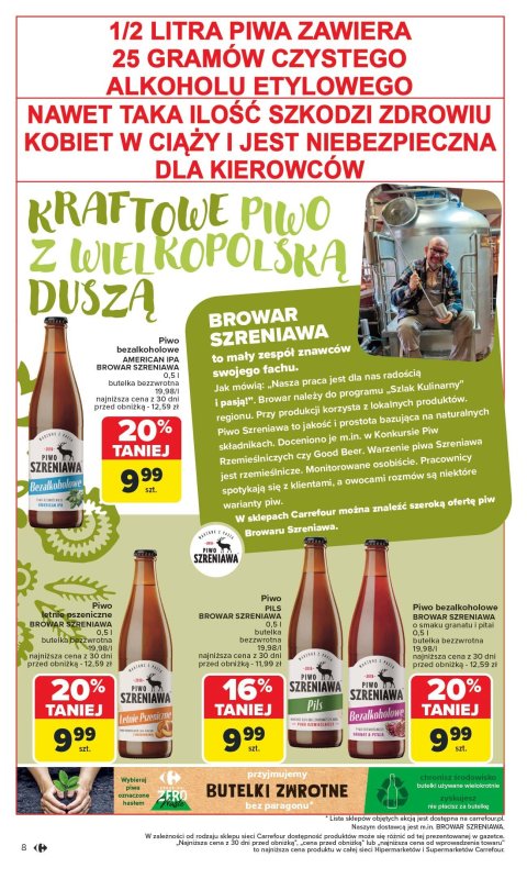 Carrefour Market - gazetka promocyjna Gazetka Kupujemy lokalnie od poniedziałku 07.07 do soboty 19.07 - strona 8