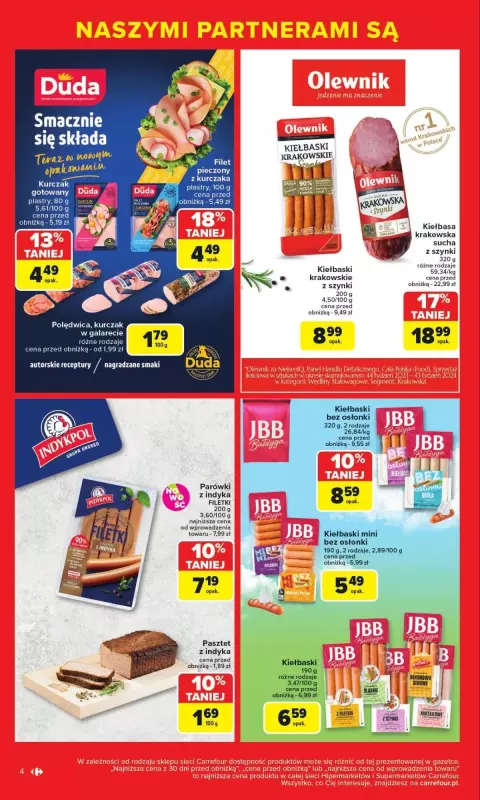 Carrefour Market - gazetka promocyjna Gazetka Markowe okazje od poniedziałku 07.07 do soboty 19.07 - strona 4