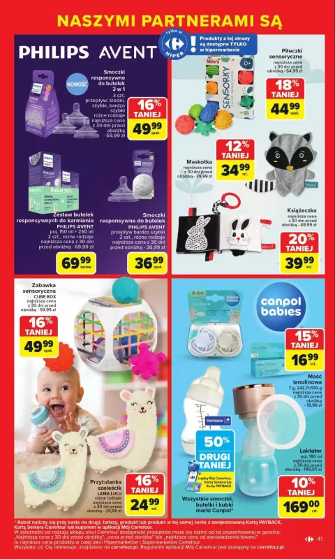 Carrefour Market - gazetka promocyjna Gazetka Markowe okazje od poniedziałku 07.07 do soboty 19.07 - strona 41