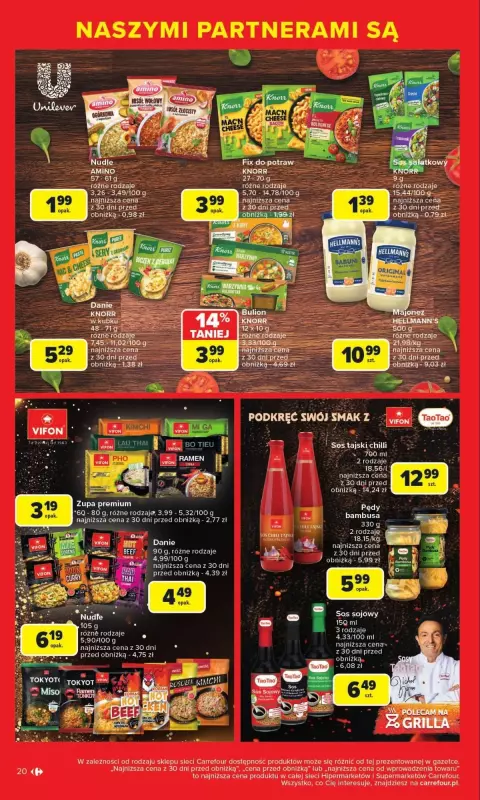 Carrefour Market - gazetka promocyjna Gazetka Markowe okazje od poniedziałku 07.07 do soboty 19.07 - strona 20