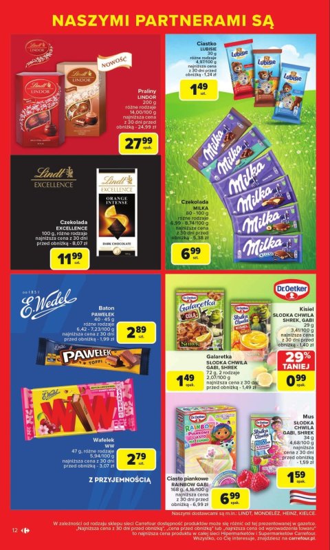 Carrefour Market - gazetka promocyjna Gazetka Markowe okazje od poniedziałku 07.07 do soboty 19.07 - strona 12