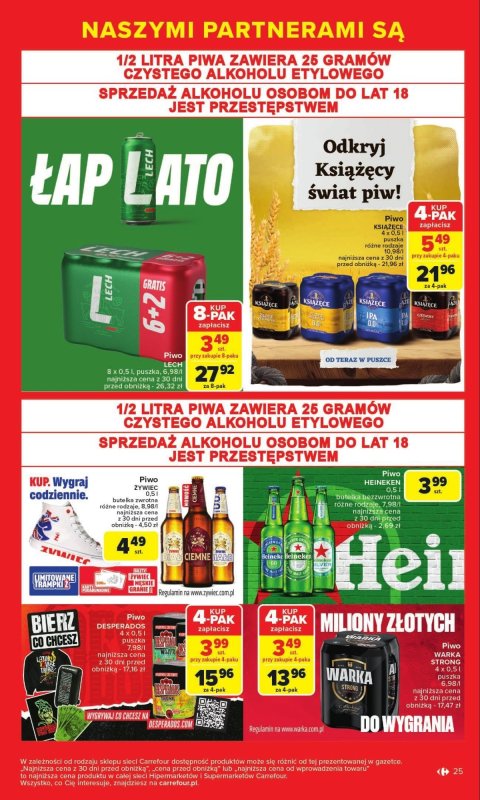 Carrefour Market - gazetka promocyjna Gazetka Markowe okazje od poniedziałku 07.07 do soboty 19.07 - strona 25