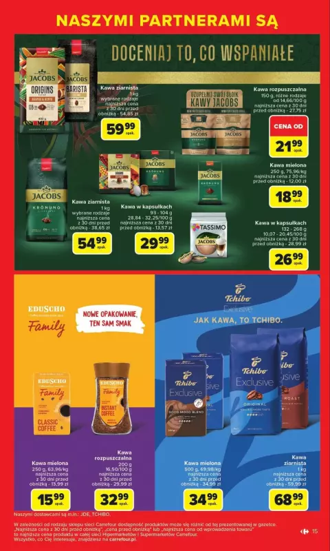 Carrefour Market - gazetka promocyjna Gazetka Markowe okazje od poniedziałku 07.07 do soboty 19.07 - strona 15