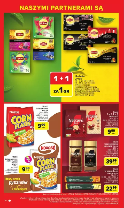 Carrefour Market - gazetka promocyjna Gazetka Markowe okazje od poniedziałku 07.07 do soboty 19.07 - strona 16