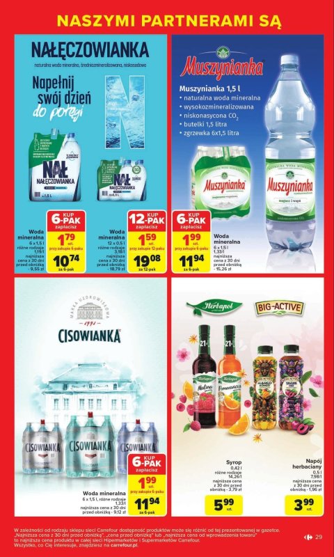 Carrefour Market - gazetka promocyjna Gazetka Markowe okazje od poniedziałku 07.07 do soboty 19.07 - strona 29