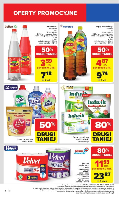 Carrefour Market - gazetka promocyjna Gazetka Carrefour Market od poniedziałku od poniedziałku 14.07 do soboty 19.07 - strona 6