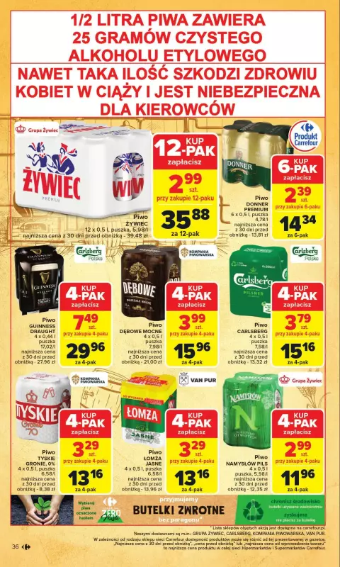 Carrefour Market - gazetka promocyjna Gazetka Carrefour Market od poniedziałku od poniedziałku 14.07 do soboty 19.07 - strona 38