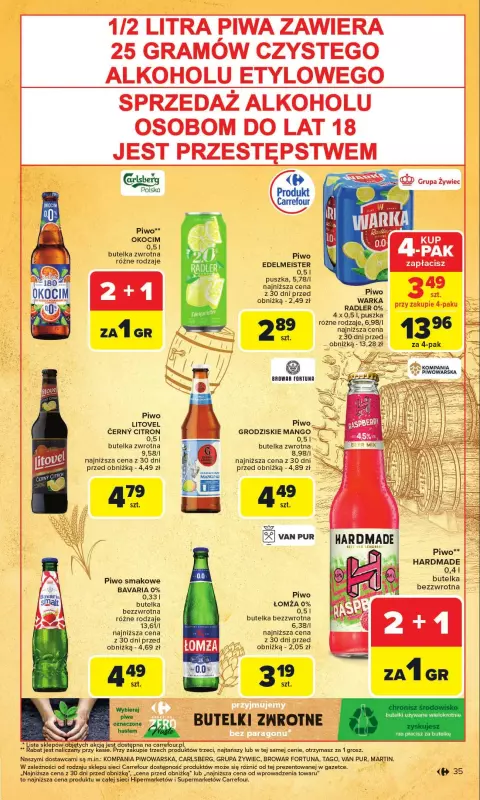 Carrefour Market - gazetka promocyjna Gazetka Carrefour Market od poniedziałku od poniedziałku 14.07 do soboty 19.07 - strona 37