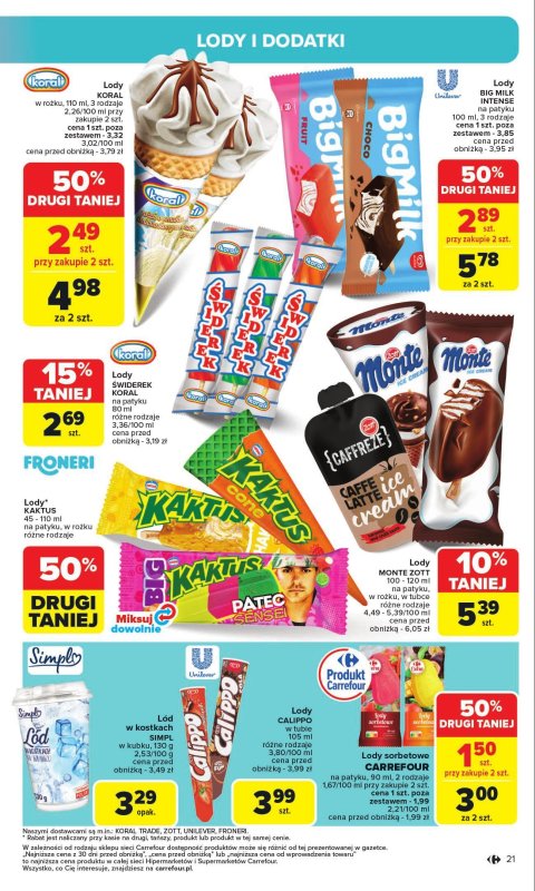 Carrefour Market - gazetka promocyjna Gazetka Carrefour Market od poniedziałku od poniedziałku 14.07 do soboty 19.07 - strona 23