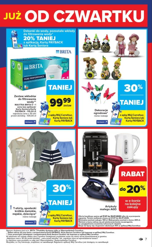 Carrefour Market - gazetka promocyjna Gazetka Weekend promek już od czwartku od czwartku 17.07 do soboty 19.07 - strona 7