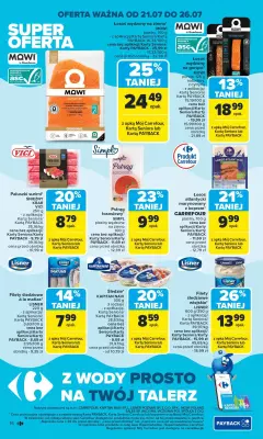 Carrefour Market - gazetka promocyjna Gazetka Carrefour Market od poniedziałku  do soboty 26.07 - strona 18
