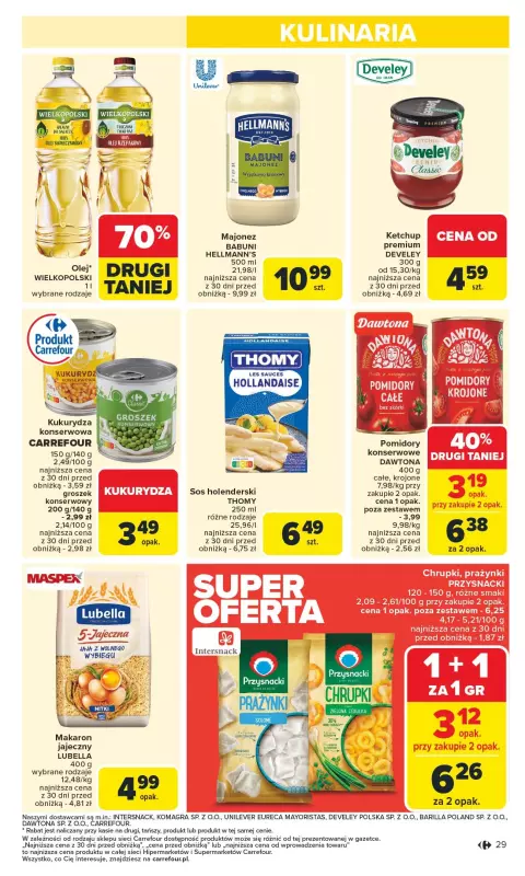Carrefour Market - gazetka promocyjna Gazetka Carrefour Market od poniedziałku  do soboty 26.07 - strona 33