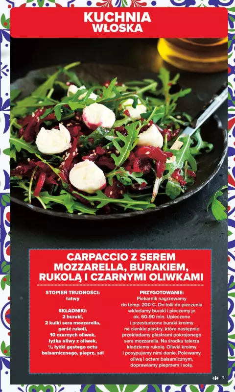 Carrefour Market - gazetka promocyjna Gazetka Kuchnia śródziemnomorska  do soboty 02.08 - strona 5