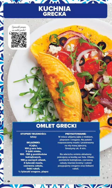 Carrefour Market - gazetka promocyjna Gazetka Kuchnia śródziemnomorska  do soboty 02.08 - strona 2