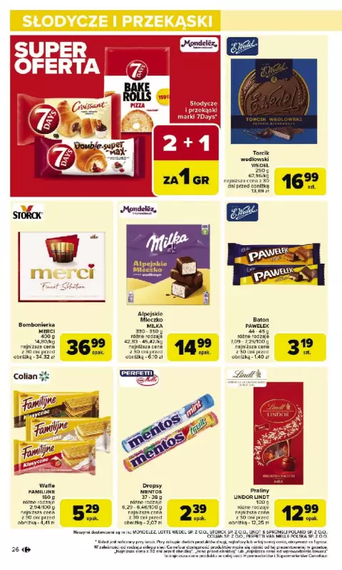 Carrefour Market - gazetka promocyjna Gazetka Carrefour Market od poniedziałku 28.07 do soboty 02.08 - strona 28