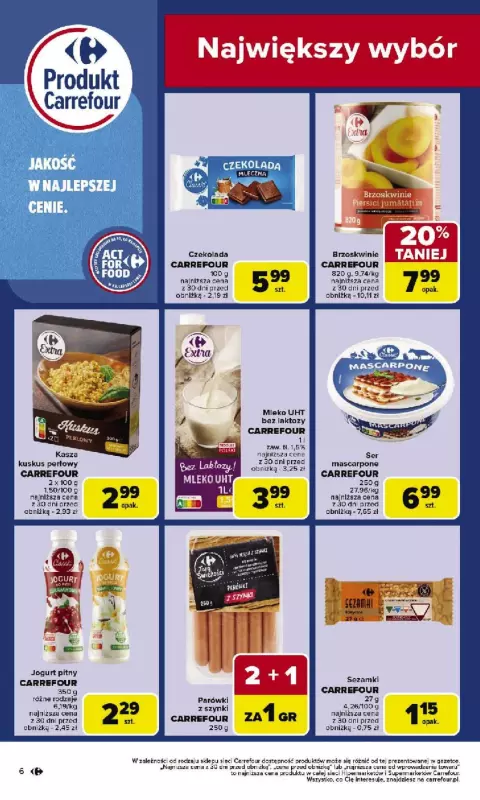 Carrefour Market - gazetka promocyjna Gazetka Carrefour Market od poniedziałku 28.07 do soboty 02.08 - strona 8