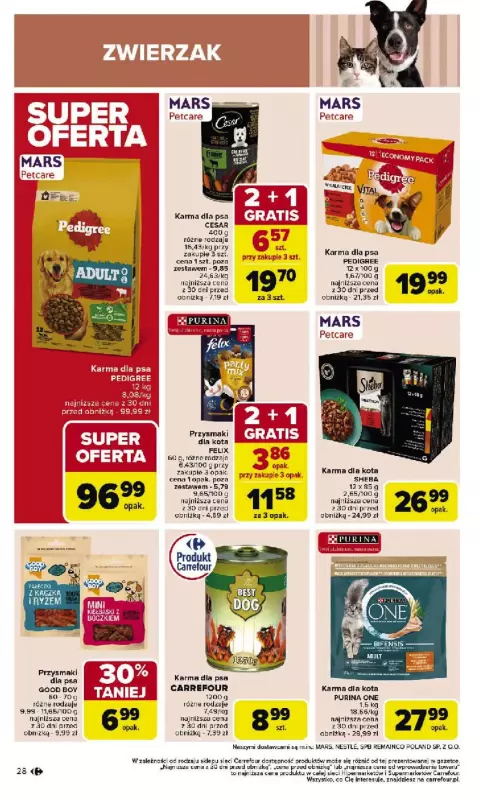 Carrefour Market - gazetka promocyjna Gazetka Carrefour Market od poniedziałku 28.07 do soboty 02.08 - strona 30