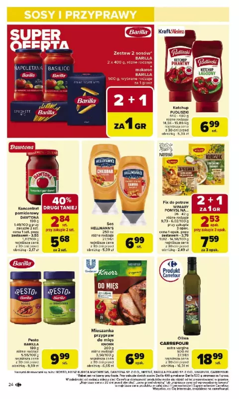 Carrefour Market - gazetka promocyjna Gazetka Carrefour Market  do soboty 02.08 - strona 26