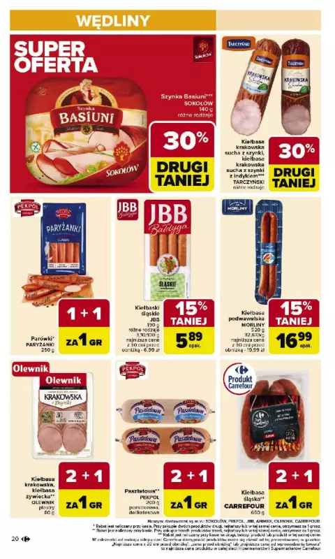 Carrefour Market - gazetka promocyjna Gazetka Carrefour Market od poniedziałku 28.07 do soboty 02.08 - strona 22