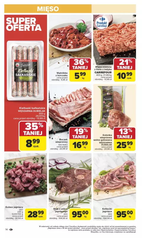 Carrefour Market - gazetka promocyjna Gazetka Carrefour Market od poniedziałku  do soboty 09.08 - strona 16