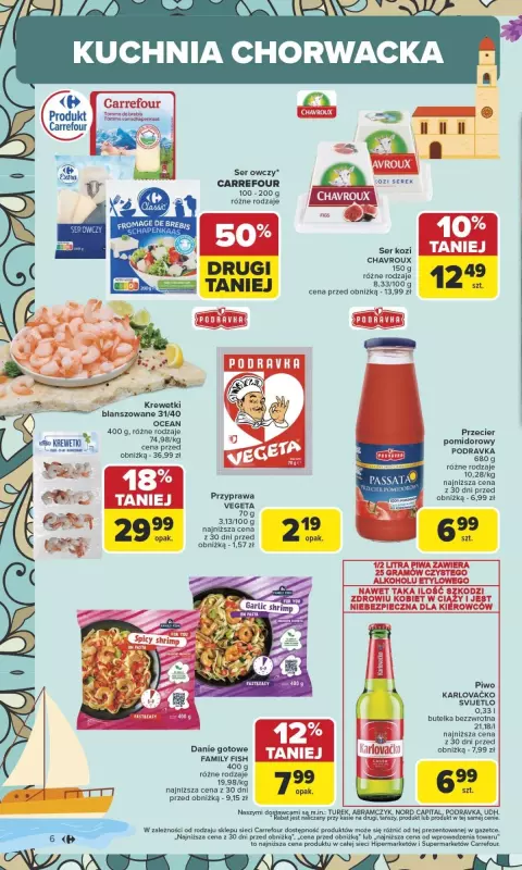 Carrefour Market - gazetka promocyjna Gazetka Kuchnia słowiańska  do soboty 16.08 - strona 6