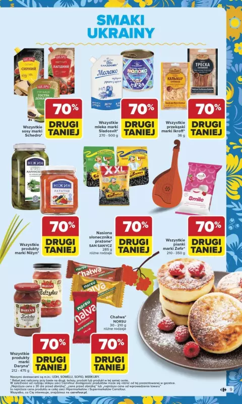 Carrefour Market - gazetka promocyjna Gazetka Kuchnia słowiańska  do soboty 16.08 - strona 9