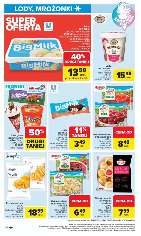 Carrefour Market - gazetka promocyjna Gazetka Carrefour Market od poniedziałku  do soboty 23.08 - strona 28