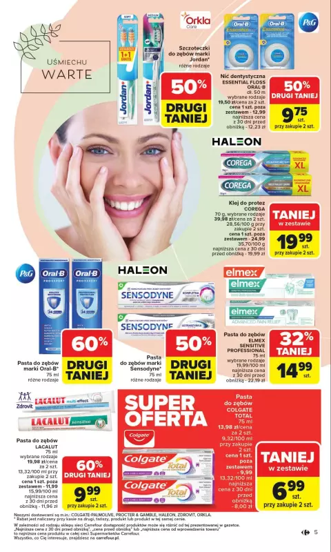 Carrefour Market - gazetka promocyjna Gazetka Market Zadbać o siebie  do niedzieli 31.08 - strona 5