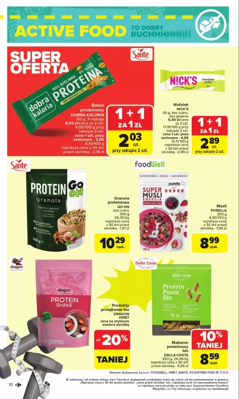 Carrefour Market - gazetka promocyjna Gazetka Market Zadbać o siebie  do niedzieli 31.08 - strona 10