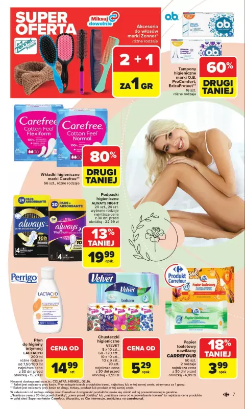 Carrefour Market - gazetka promocyjna Gazetka Market Zadbać o siebie  do niedzieli 31.08 - strona 7