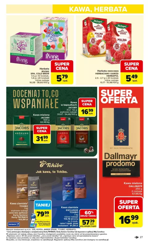 Carrefour Market - gazetka promocyjna Gazetka Carrefour Market od poniedziałku od poniedziałku 01.09 do soboty 06.09 - strona 29