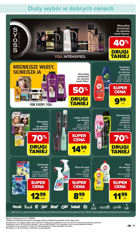 Carrefour Market - gazetka promocyjna Gazetka Carrefour Market od poniedziałku od poniedziałku 01.09 do soboty 06.09 - strona 37