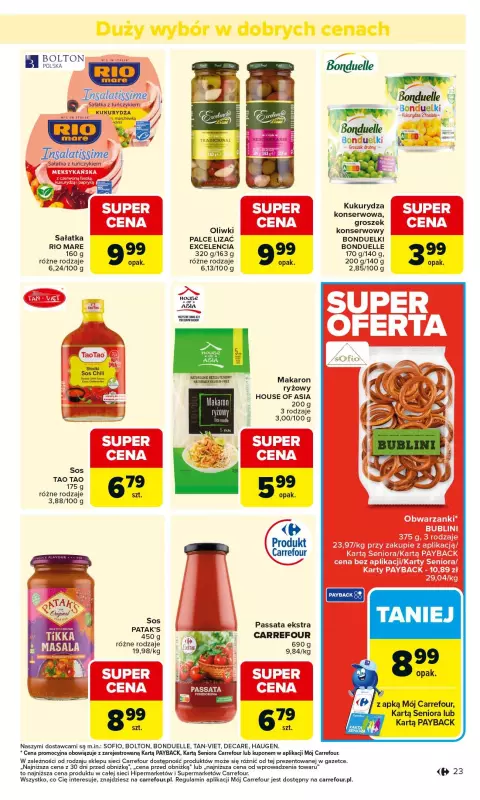 Carrefour Market - gazetka promocyjna Gazetka Carrefour Market od poniedziałku od poniedziałku 01.09 do soboty 06.09 - strona 25