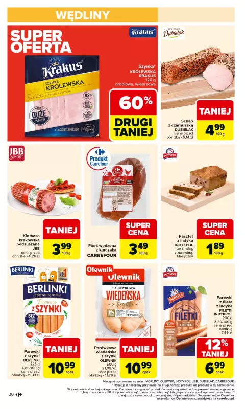 Carrefour Market - gazetka promocyjna Gazetka Carrefour Market od poniedziałku od poniedziałku 01.09 do soboty 06.09 - strona 22