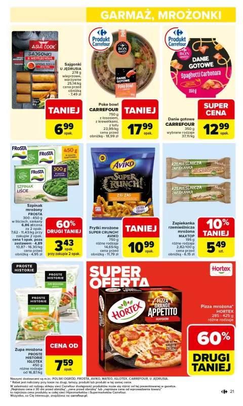 Carrefour Market - gazetka promocyjna Gazetka Carrefour Market od poniedziałku od poniedziałku 01.09 do soboty 06.09 - strona 23