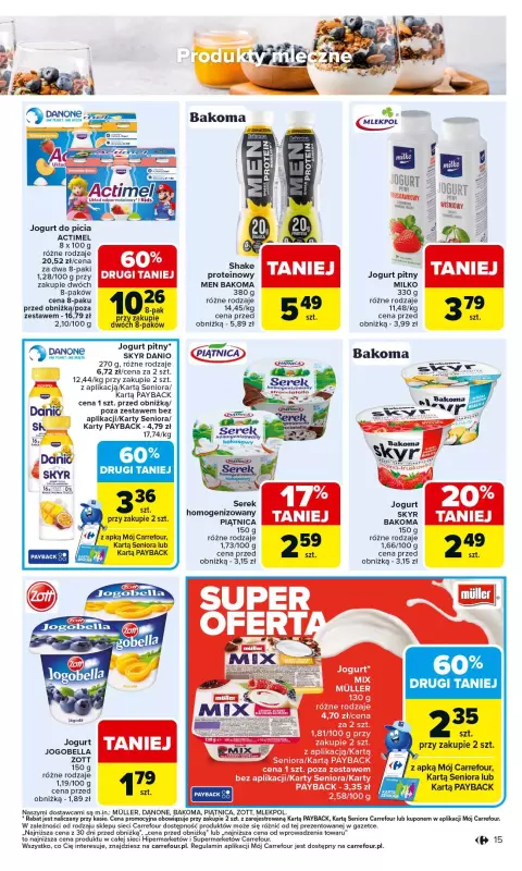 Carrefour Market - gazetka promocyjna Gazetka Carrefour Market od poniedziałku od poniedziałku 01.09 do soboty 06.09 - strona 17