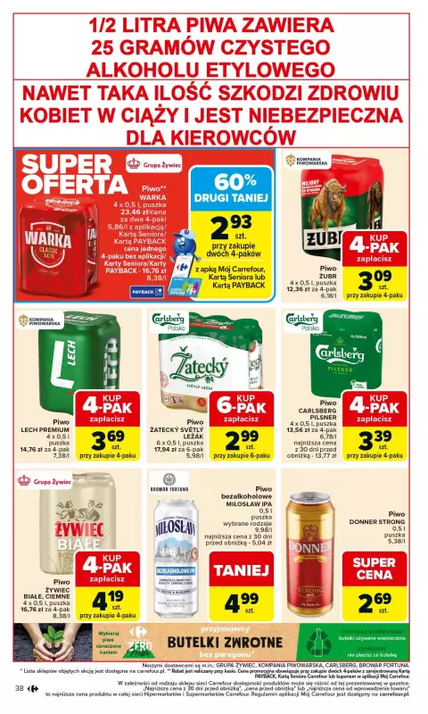 Carrefour Market - gazetka promocyjna Gazetka Carrefour Market od poniedziałku od poniedziałku 01.09 do soboty 06.09 - strona 40