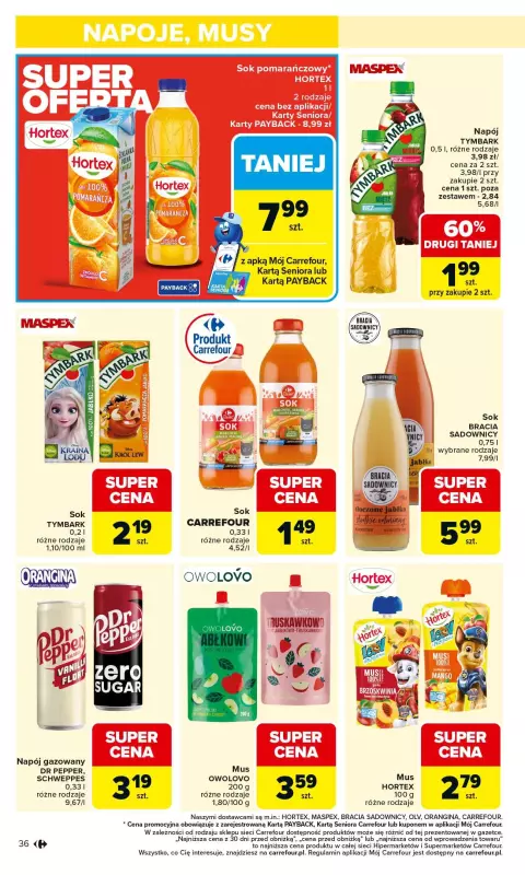 Carrefour Market - gazetka promocyjna Gazetka Carrefour Market od poniedziałku od poniedziałku 01.09 do soboty 06.09 - strona 38