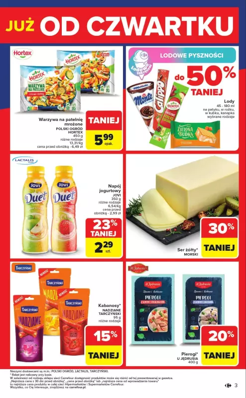 Carrefour Market - gazetka promocyjna Gazetka Weekend promek już od czwartku od czwartku 04.09 do soboty 06.09 - strona 3