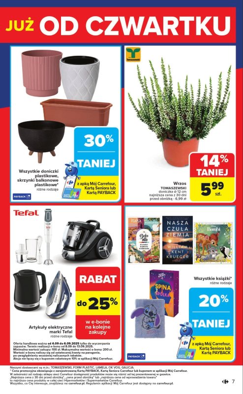 Carrefour Market - gazetka promocyjna Gazetka Weekend promek już od czwartku od czwartku 04.09 do soboty 06.09 - strona 7