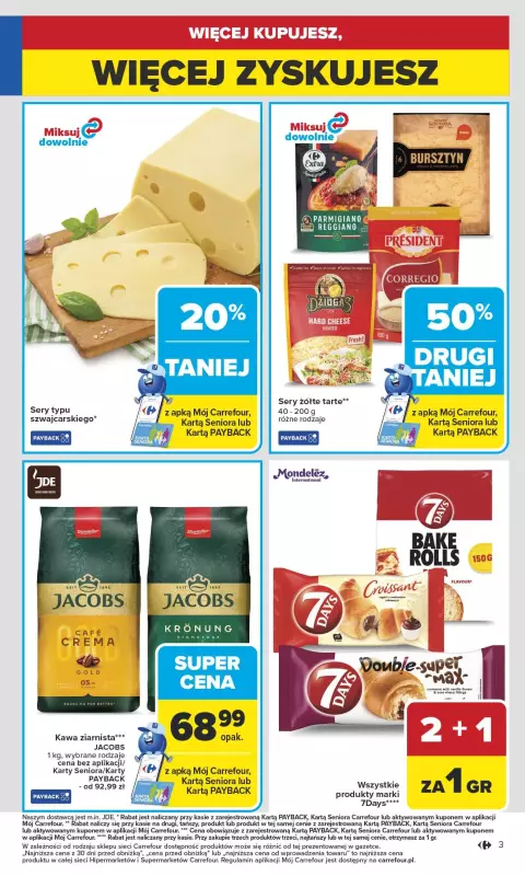 Carrefour Market - gazetka promocyjna Gazetka Carrefour Market od poniedziałku od poniedziałku 22.09 do soboty 27.09 - strona 5